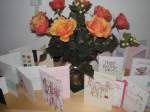 Birthday cards & flowers